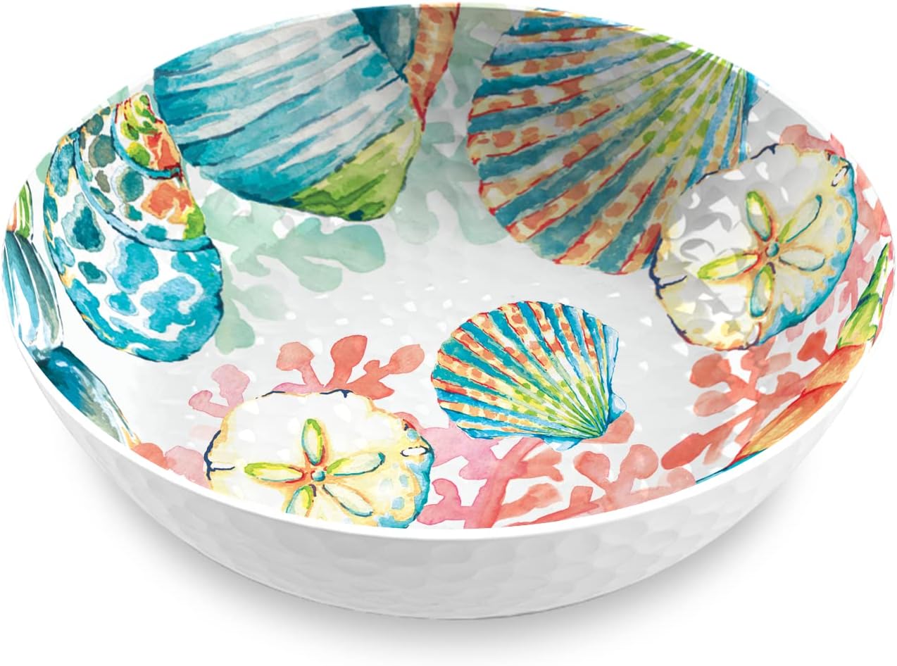 Tarhong 38oz Sandbar Brights Low Bowl 7.9 inch