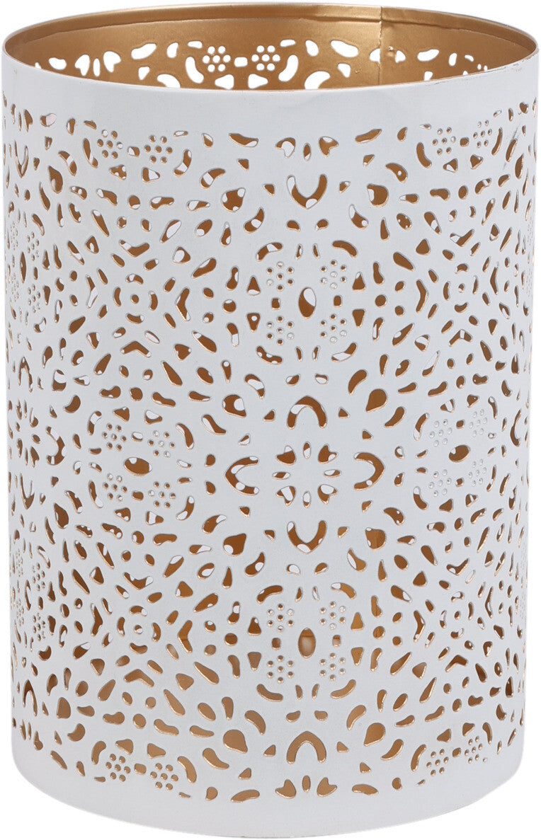 Homesmiths Tealight Holder White 18cm Assorted