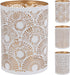 Homesmiths Tealight Holder White 18cm Assorted