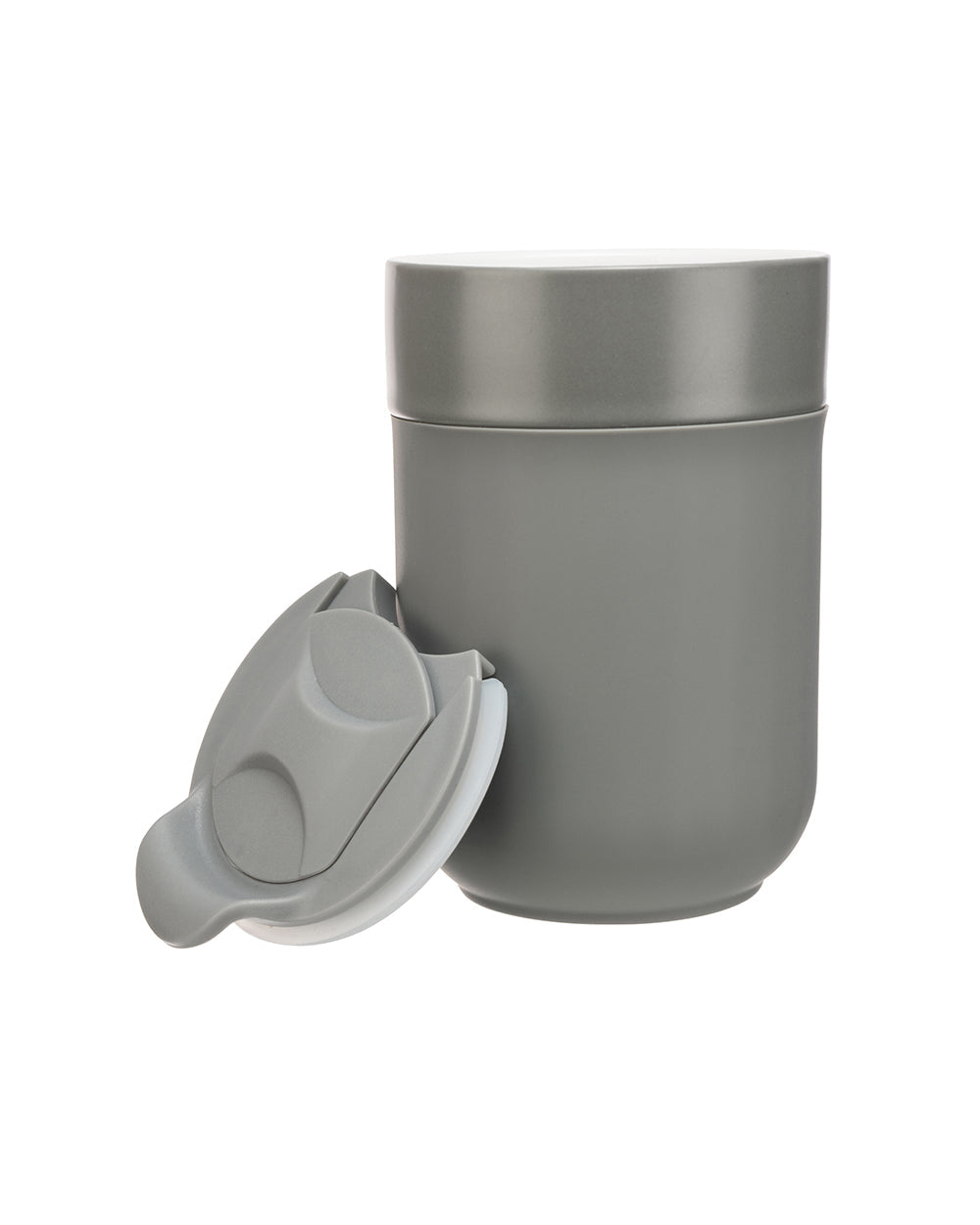 Siip 300ML Soft Touch Travel Mug Grey