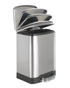 Wenko 6 Liter Stainless Steel Pedal Bin Studio Easy Close