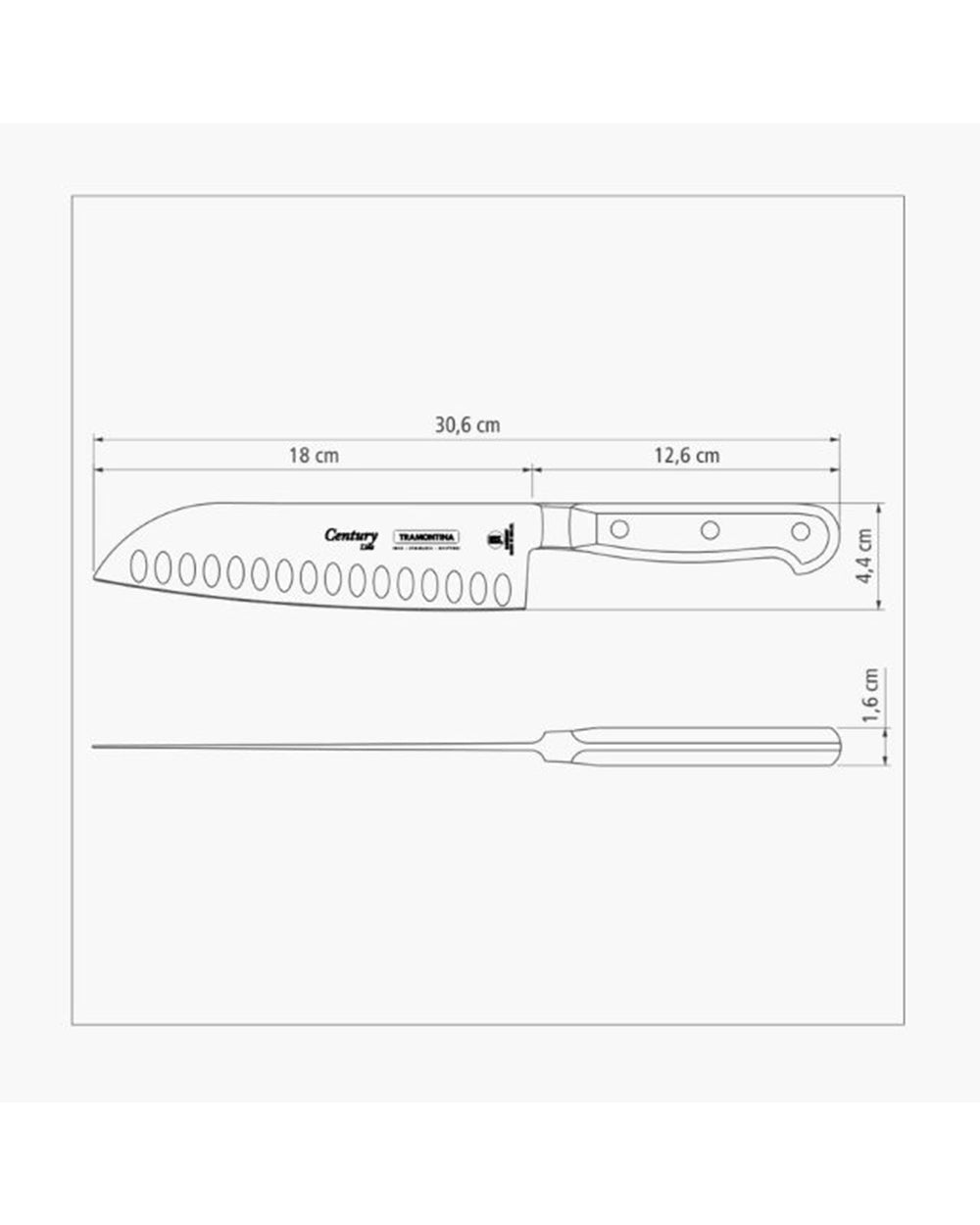 Tramontina Century Cooks Knife 24020107