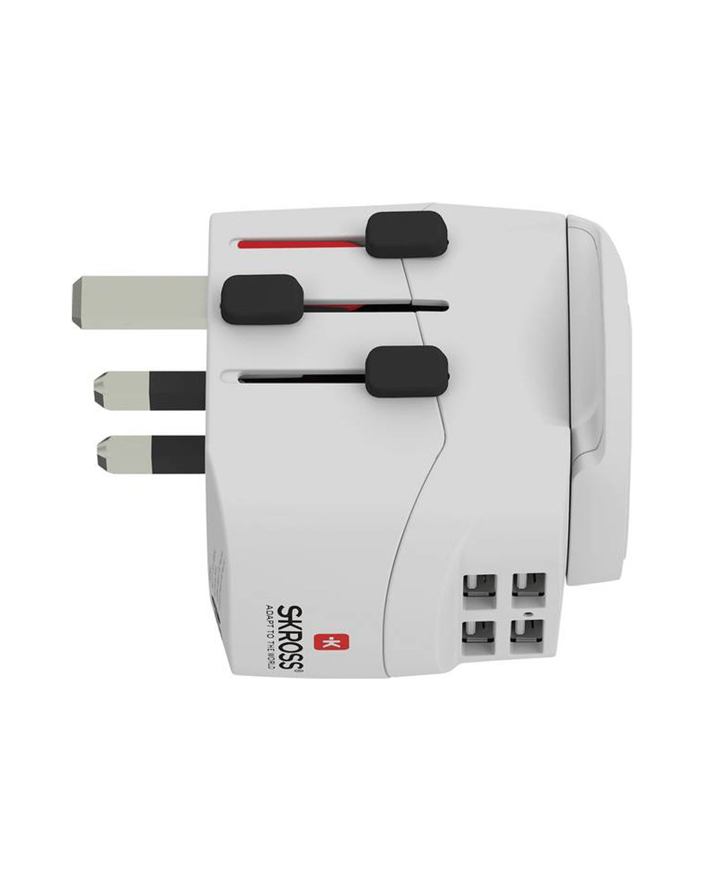 SKROSS Pro Light USB World Adapter White