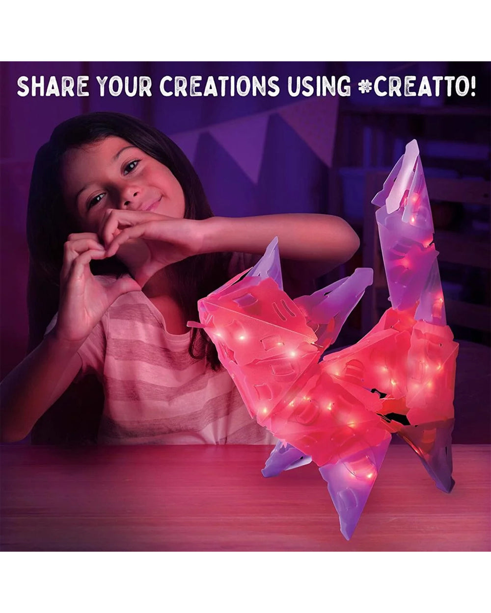Thames & Kosmos Creatto Kitty Light-Up Crafting Puzzle Kit