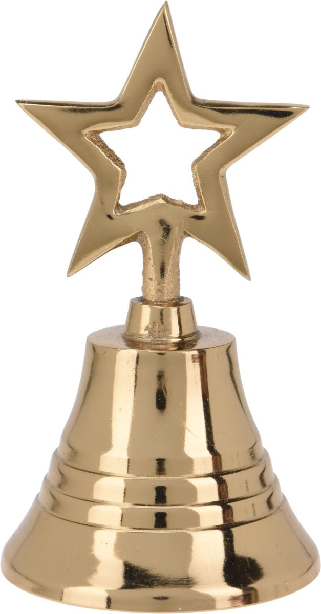 Homesmiths Bell 10cm Gold Assorted