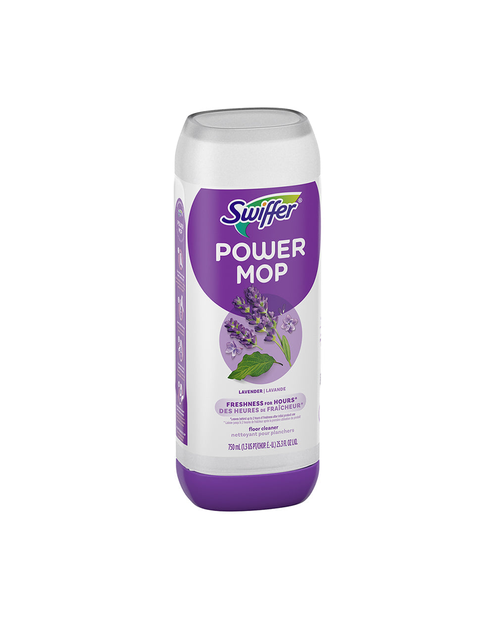 Swiffer 750ML Power Mop Cleaning Solution Lavender Scent