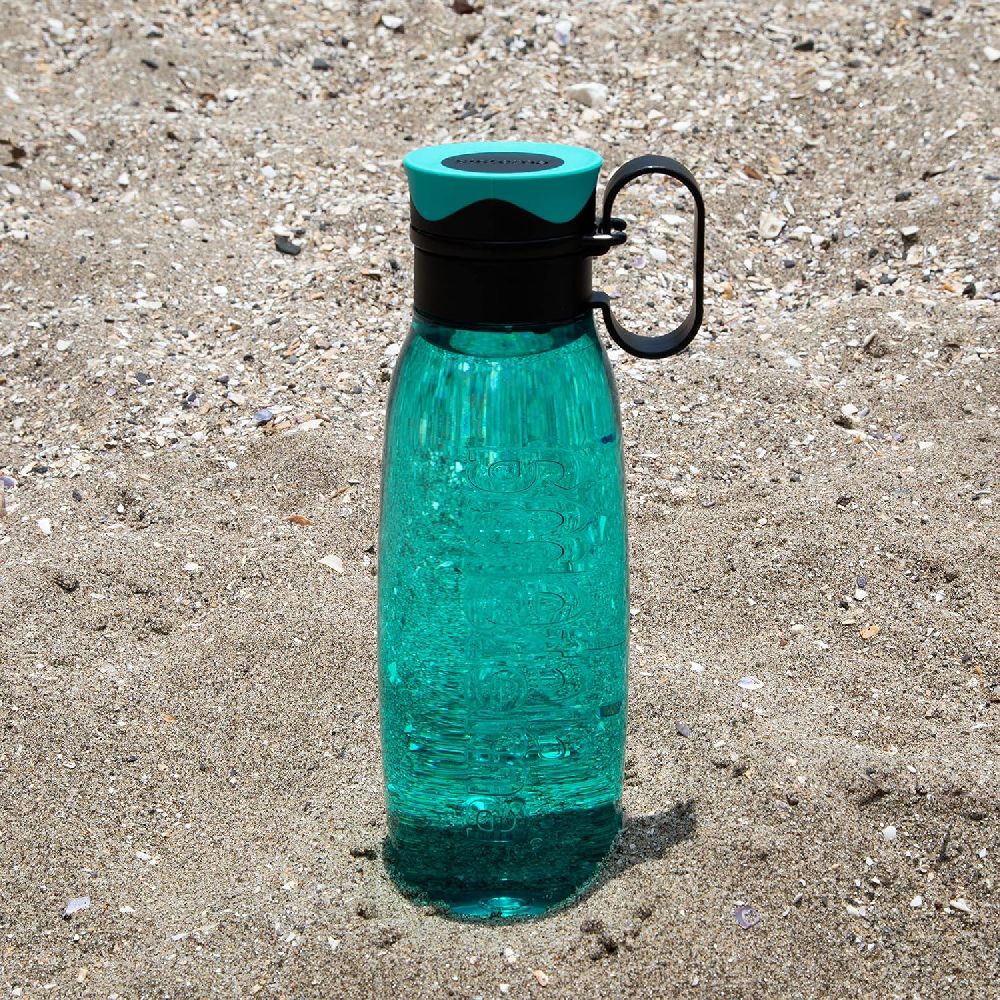 Sistema 650ml Traverse Bottle Green