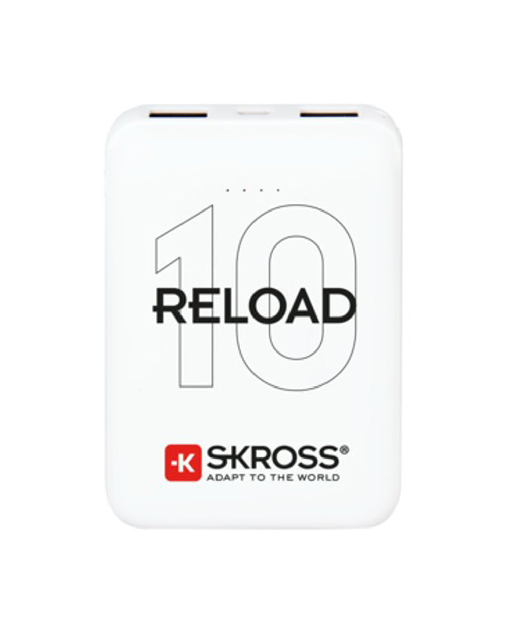 SKROSS Reload 10 Power Bank Compact & Sleek 10000mAh Pack of 2