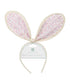 Talking Tables Spring Bunny Floral Bunny Ears Headband