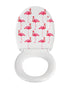Wenko Flamingo Easy Close Toilet Seat