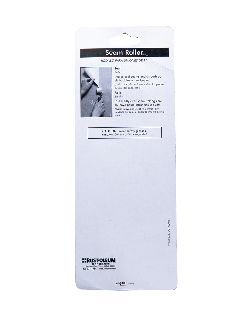 Zinsser Wallpaper Seam Roller 1 Inch