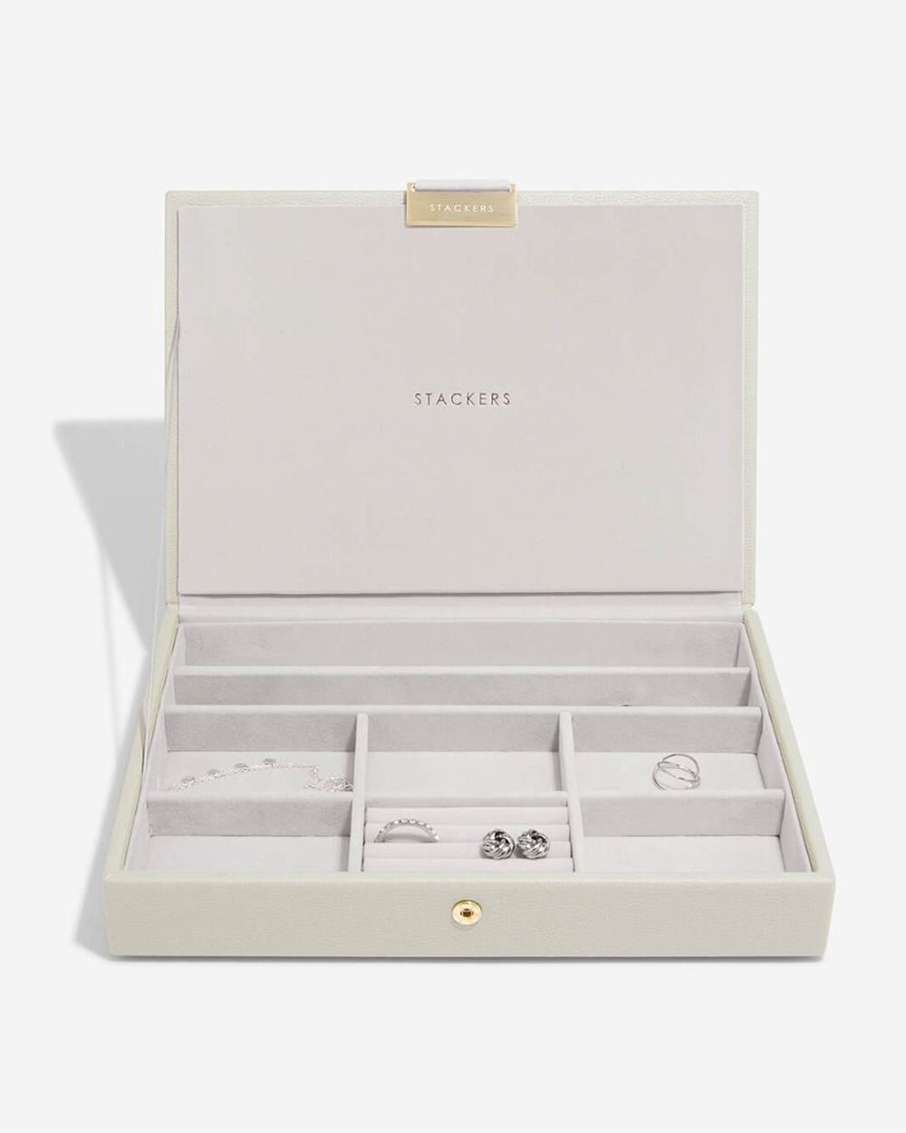 Stackers 3 Pieces Oatmeal Classic Jewellery Box