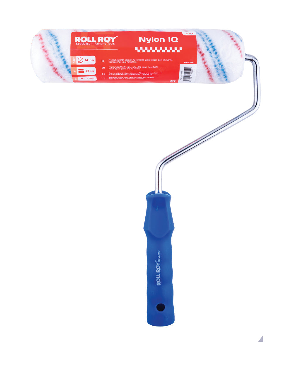 Roll Roy 9 Inch Nylon Red and Blue Stripe Set