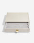Stackers Classic Necklace Drawer Pebble Oatmeal