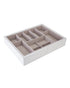 White & Grey Large Stackers Slider