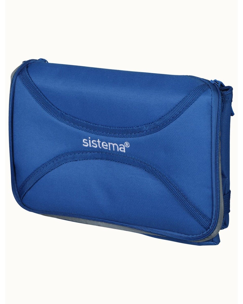 Sistema Mega Fold Up Cooler Bag Blue