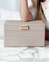 Stackers Classic Jewellery Box Taupe Set Of 3