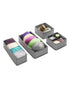 Whitmor Fabric Drawer Organizers Set of 4 Pieces