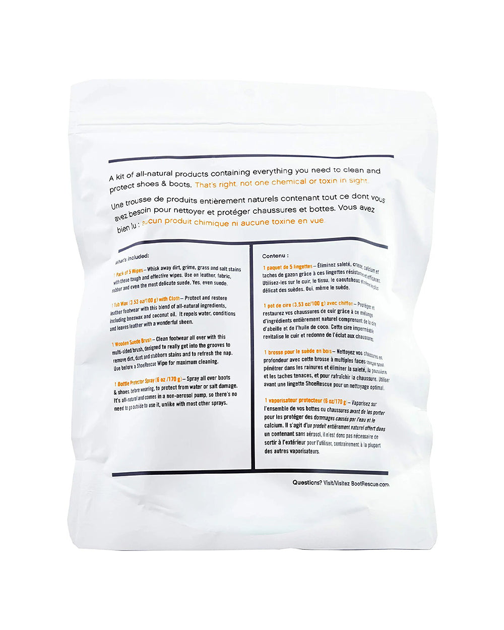 Shoe Rescue All Natural Cleaning & Shoe Care Kit
