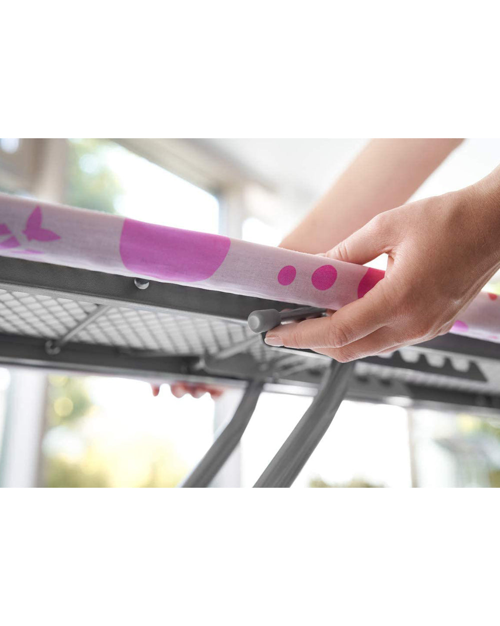 Vileda Ironing Board Neo Small 6 x 34 x 150 cm pink