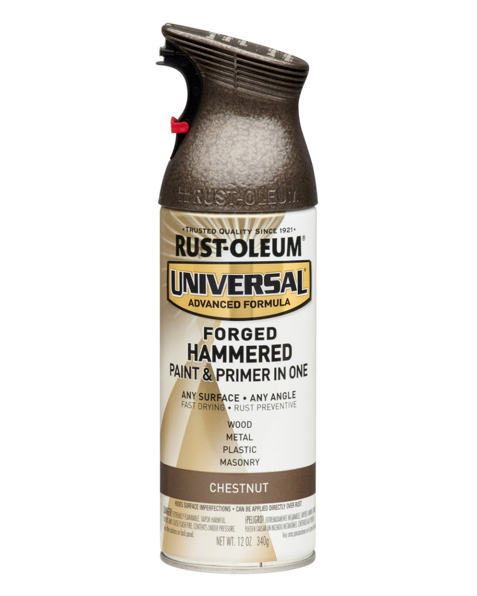 RustOleum Universal Forged Hammered Chestnut 12 Oz