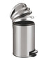 Wenko 12 Liter Stainless Steel Pedal Bin Leman Easy Close