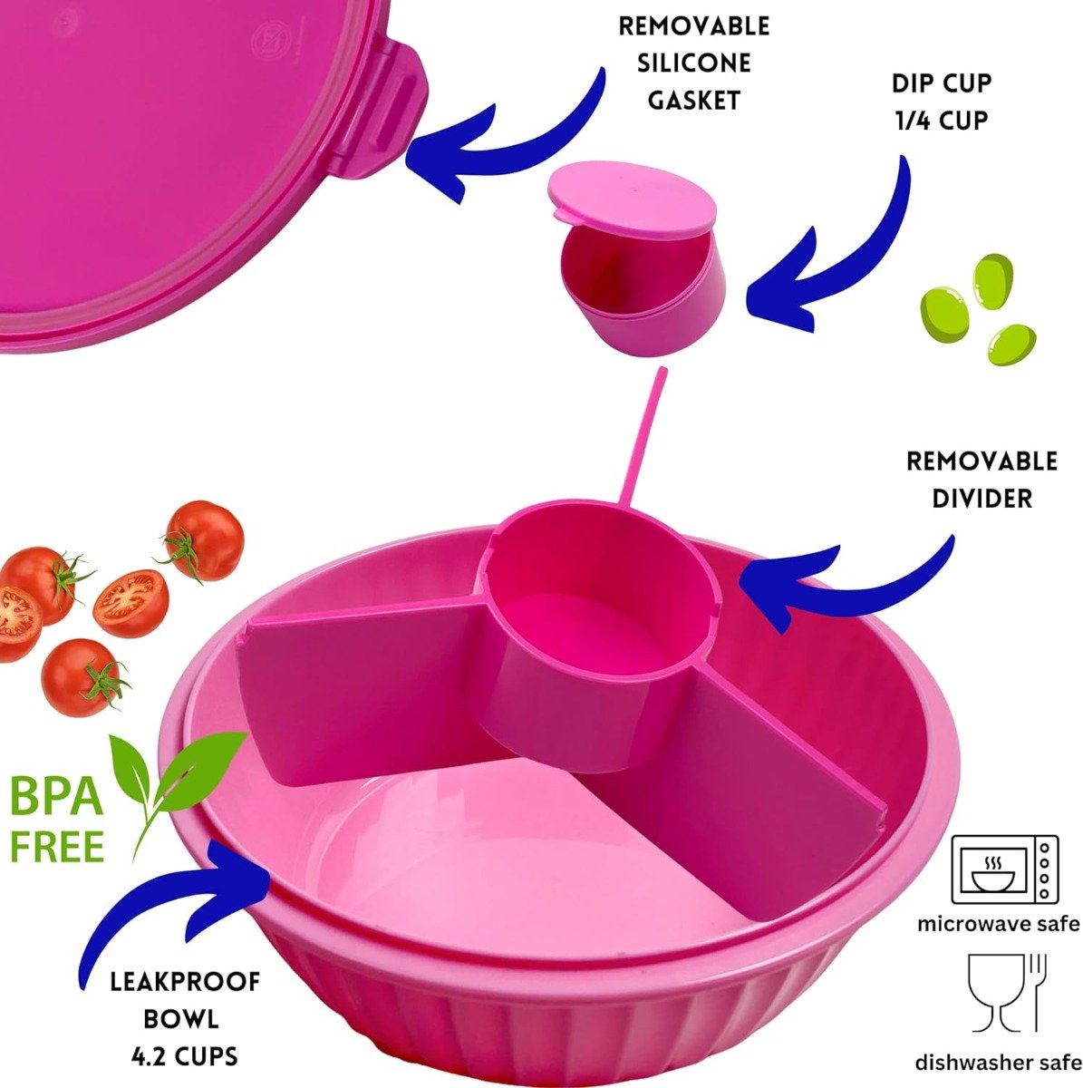 Yumbox Poke Bowls Pink