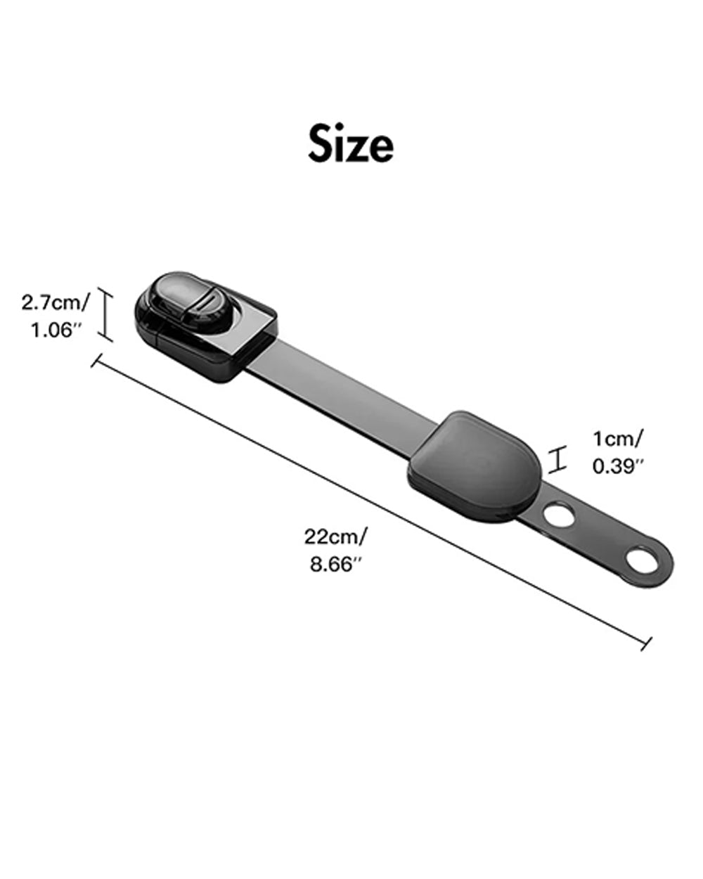 Vee Seven Baby Safety Ajustable Multipurpose Lock