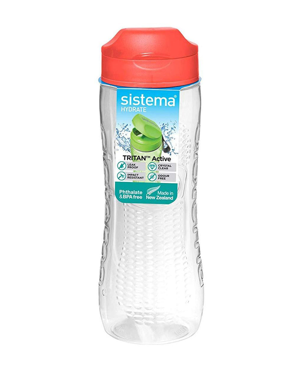 Sistema Tritan Active Water Bottle 800ML Orange