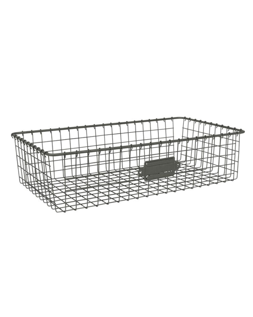 Spectrum Vintage Living Storage Basket 9 X 16 Inch