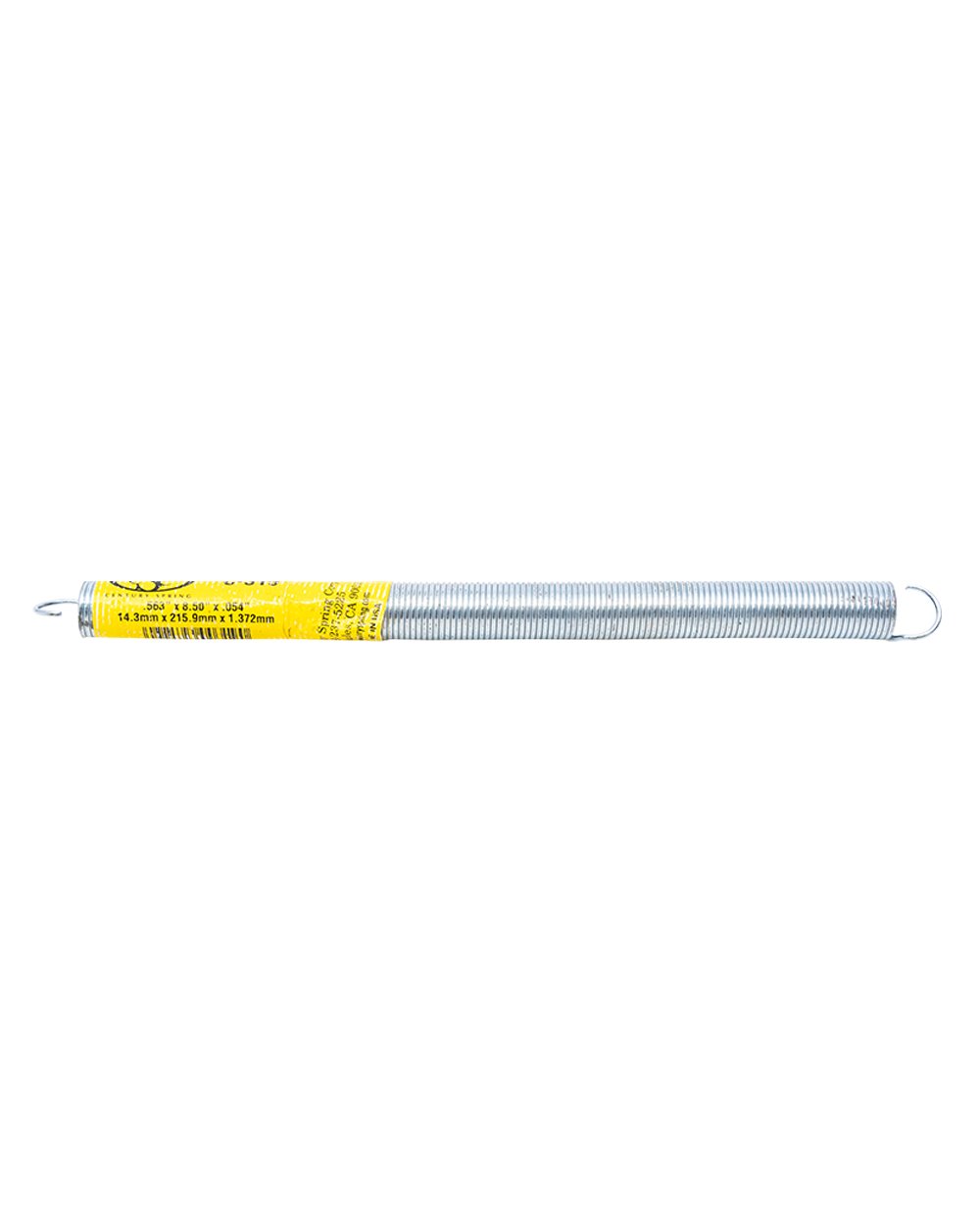 Utility Extension Spring 14.3 x 215.9 x 1.372 mm