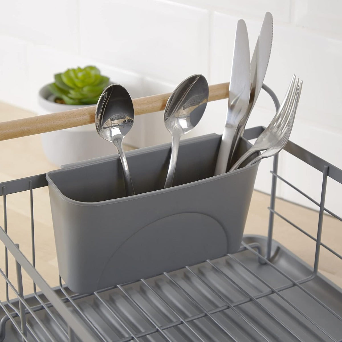 Swan Nordic Dish Rack Grey