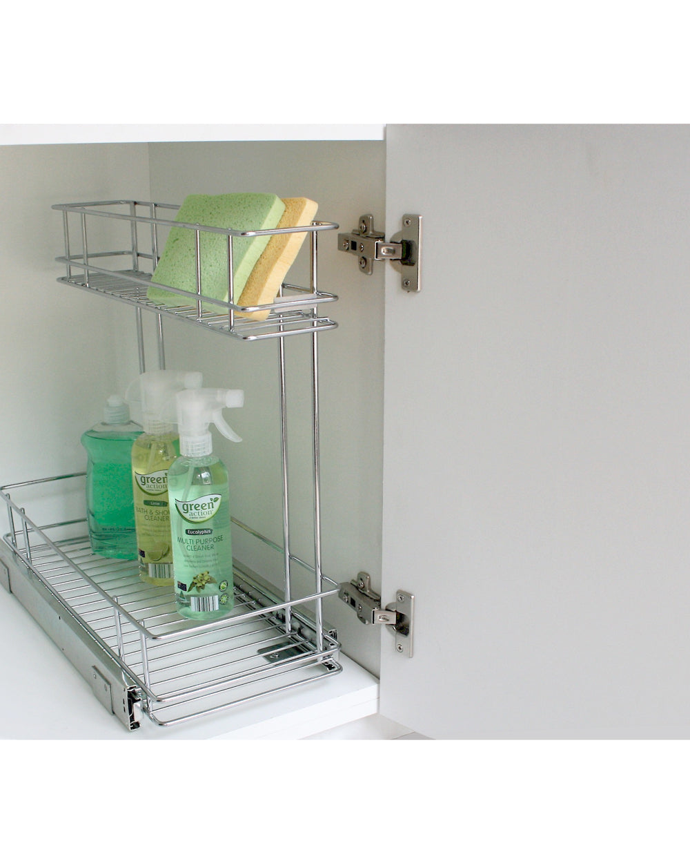 Tansel 2 Tier Detergent Pull Out with Slides