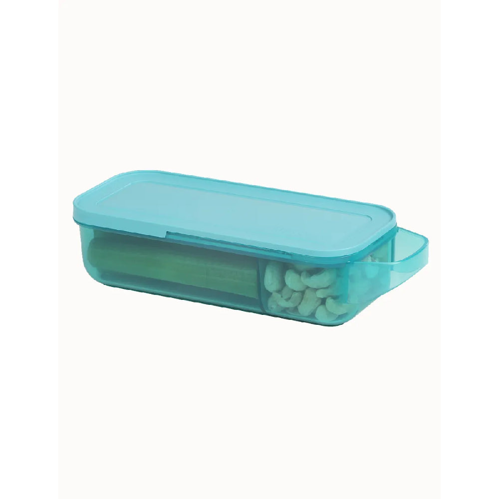 Sistema 445ML Slide and Snack Container Green