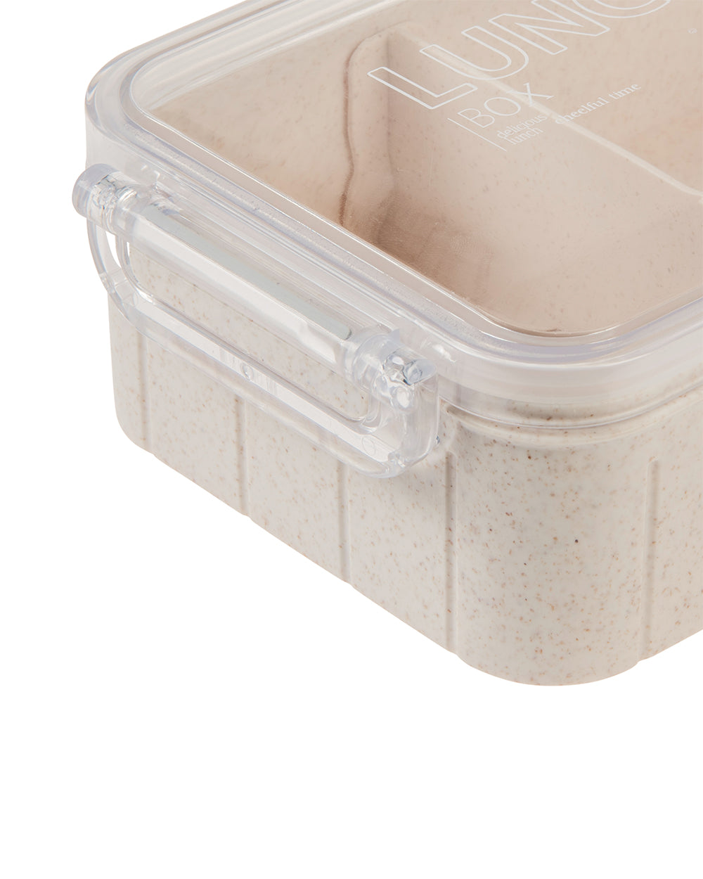 Simplify 2 Pack Eco Wheat Lunch Box With Clear Lid 800ML 1 Piece