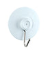 Wenko Suction Hooks Nickel White 4 Pieces