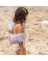 Swim Essentials Pink Blossom Inflatable Swimming Armbands 2-6 years