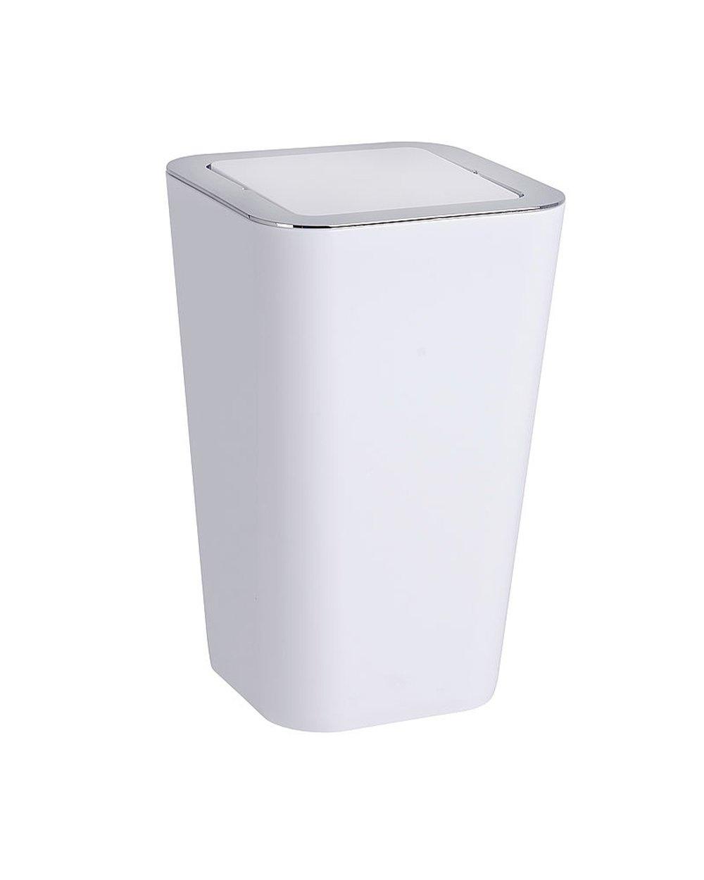 Wenko Swing Cover Bin Mod. Candy White