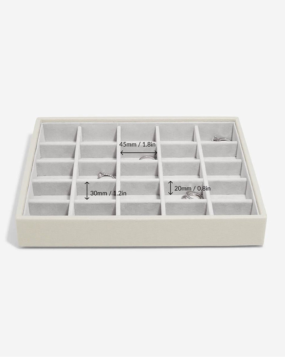 Stackers Classic Trinket Layer 25 section Oatmeal