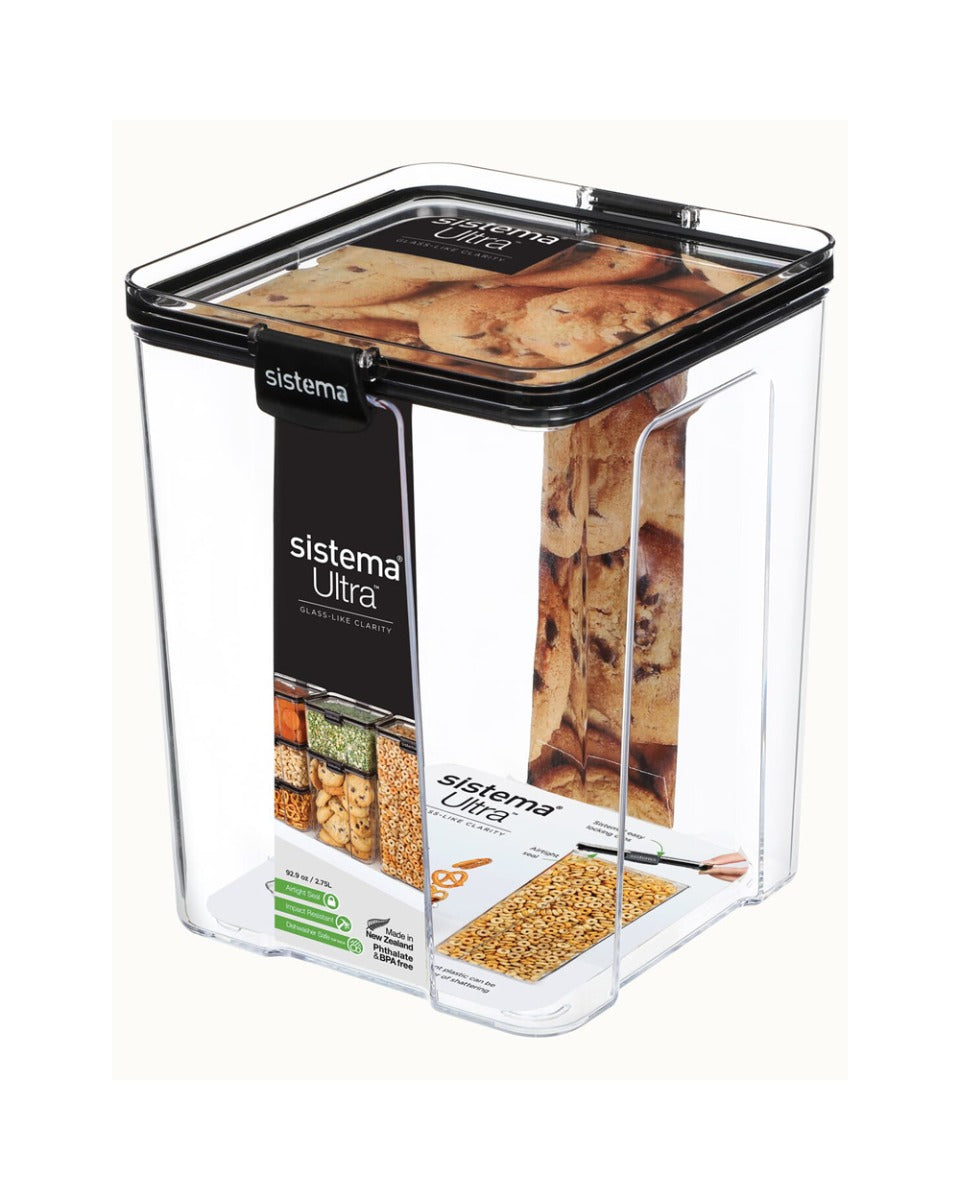 Sistema 2.75 Liter Large Tritan Ultra Square