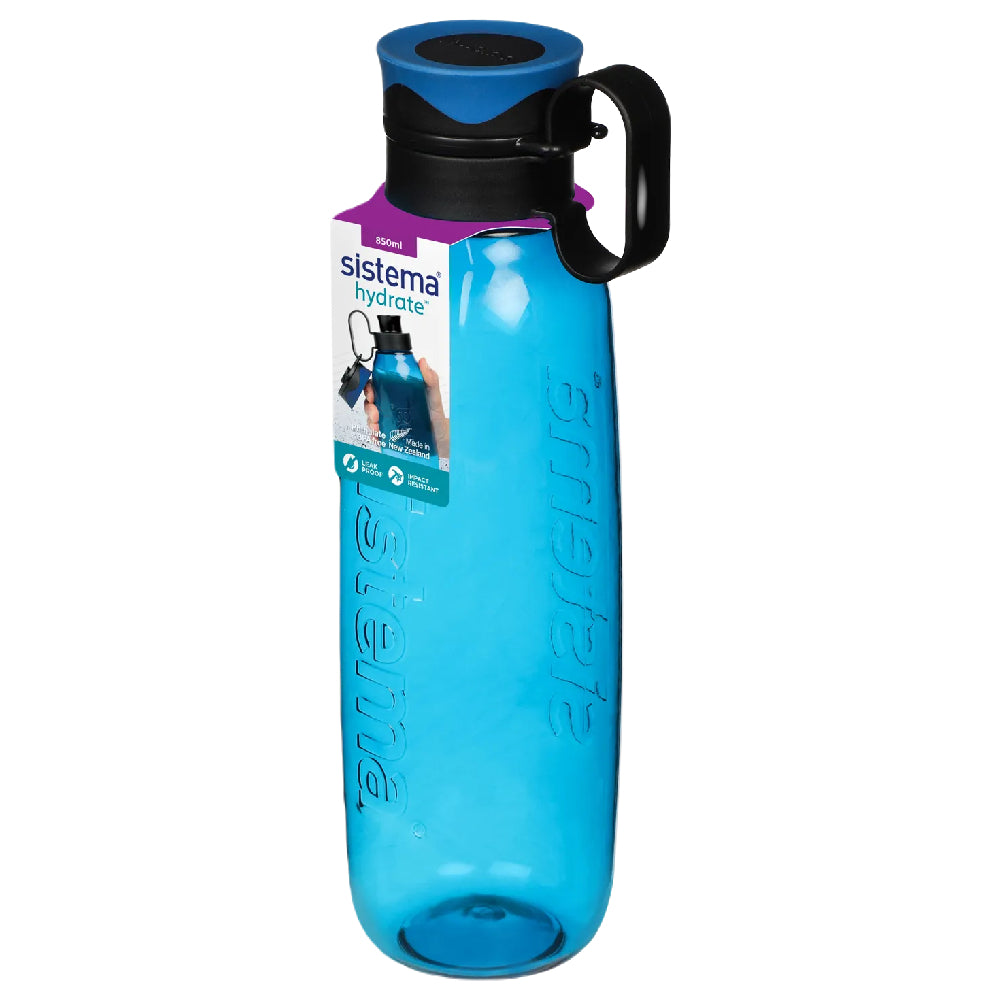 Sistema 850ml Traverse Bottle Blue