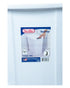 Sterilite 7.5 Gallon White Touch Can