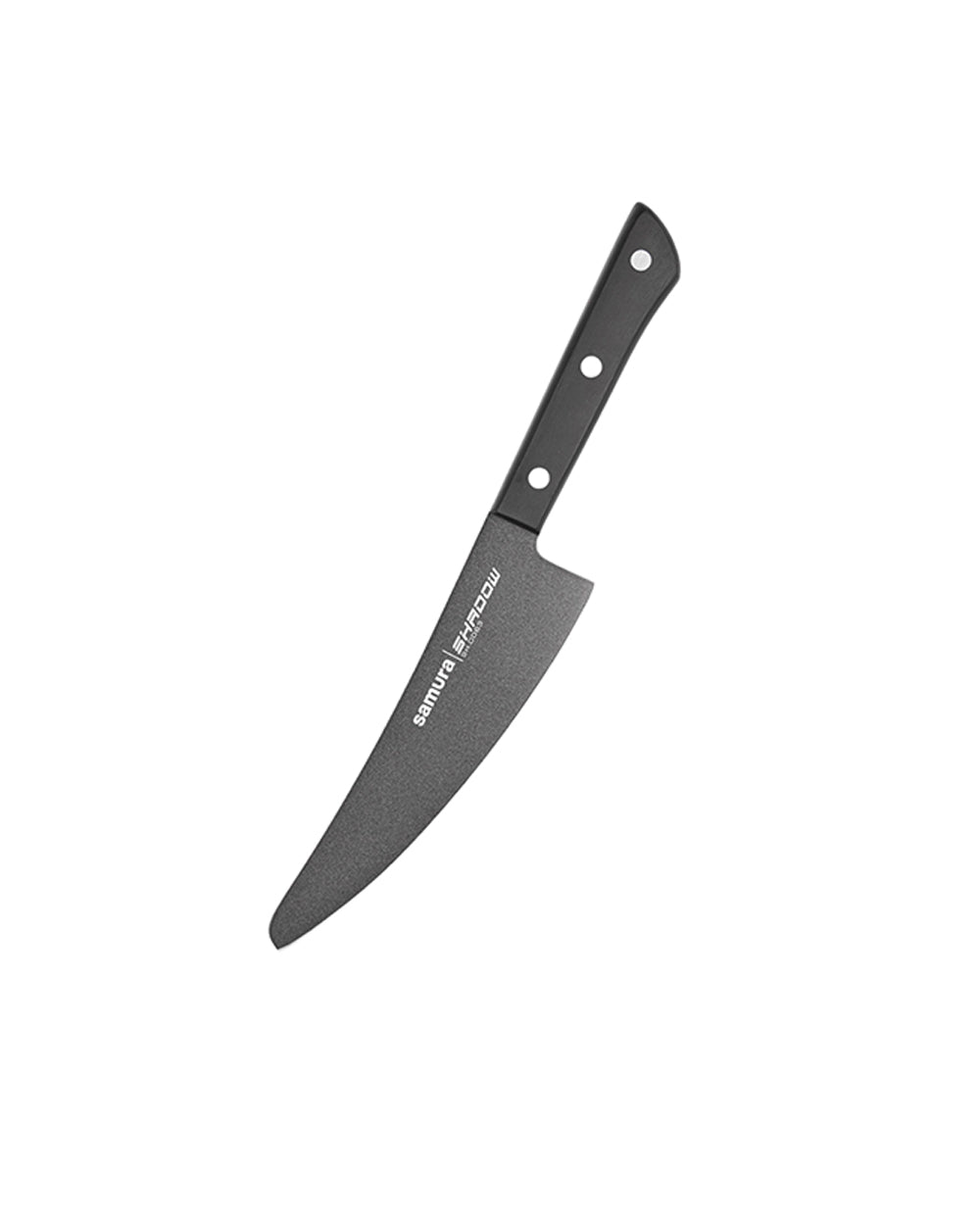 Samura Shadow Small Chef'S Knife with Black Non Stick Coating 6.5 inch