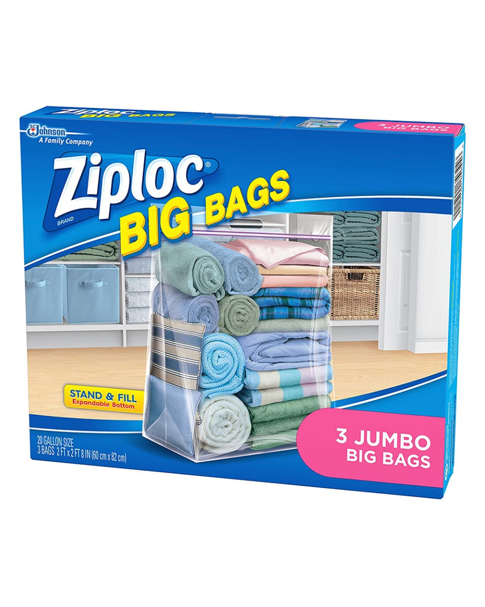 Ziploc 3 Pack XXL Heavy Duty Big Bag