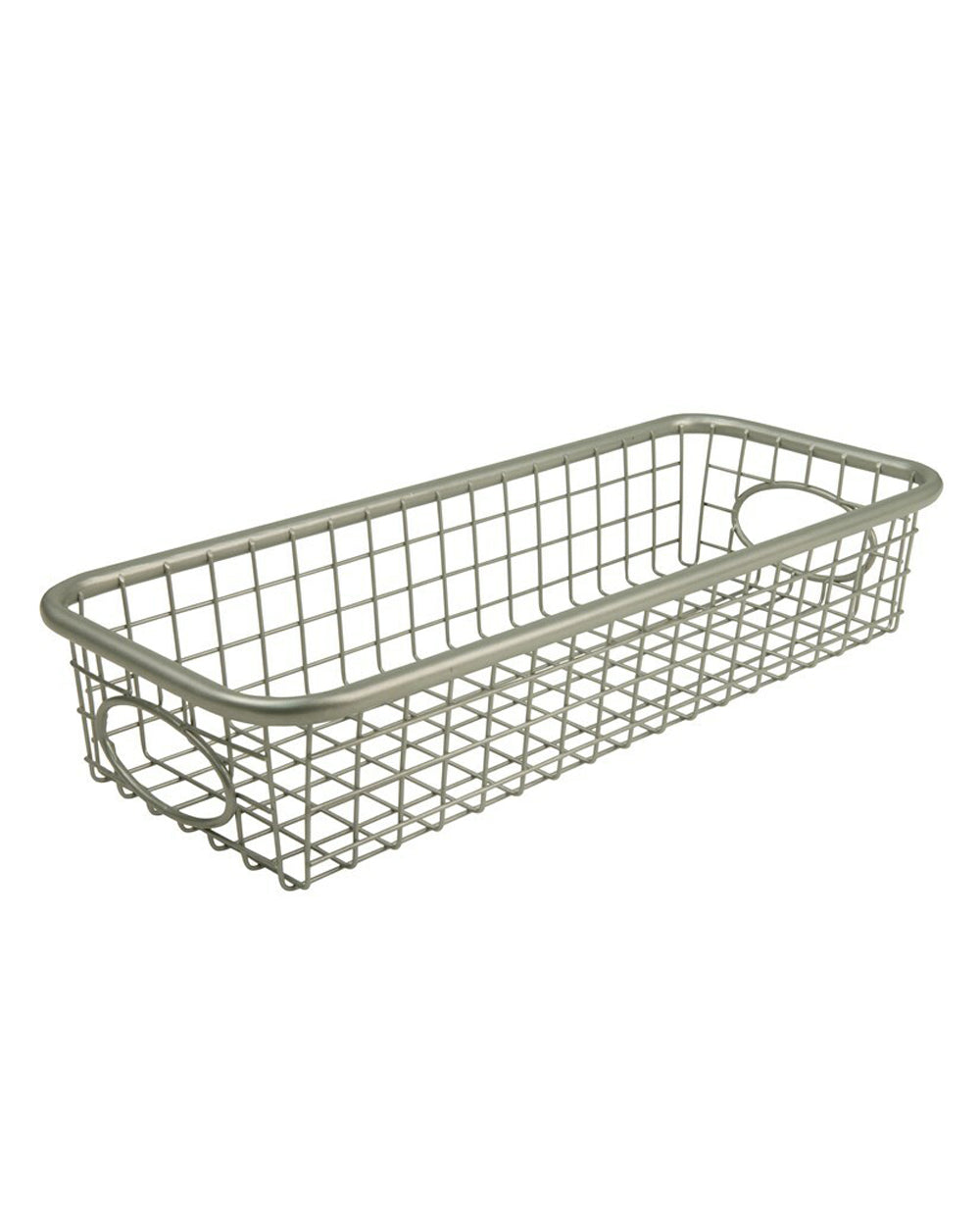 Spectrum Avery Tray Basket Satin Nickel