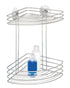 Wenko Turbo-Loc 2-Tier Corner Rack