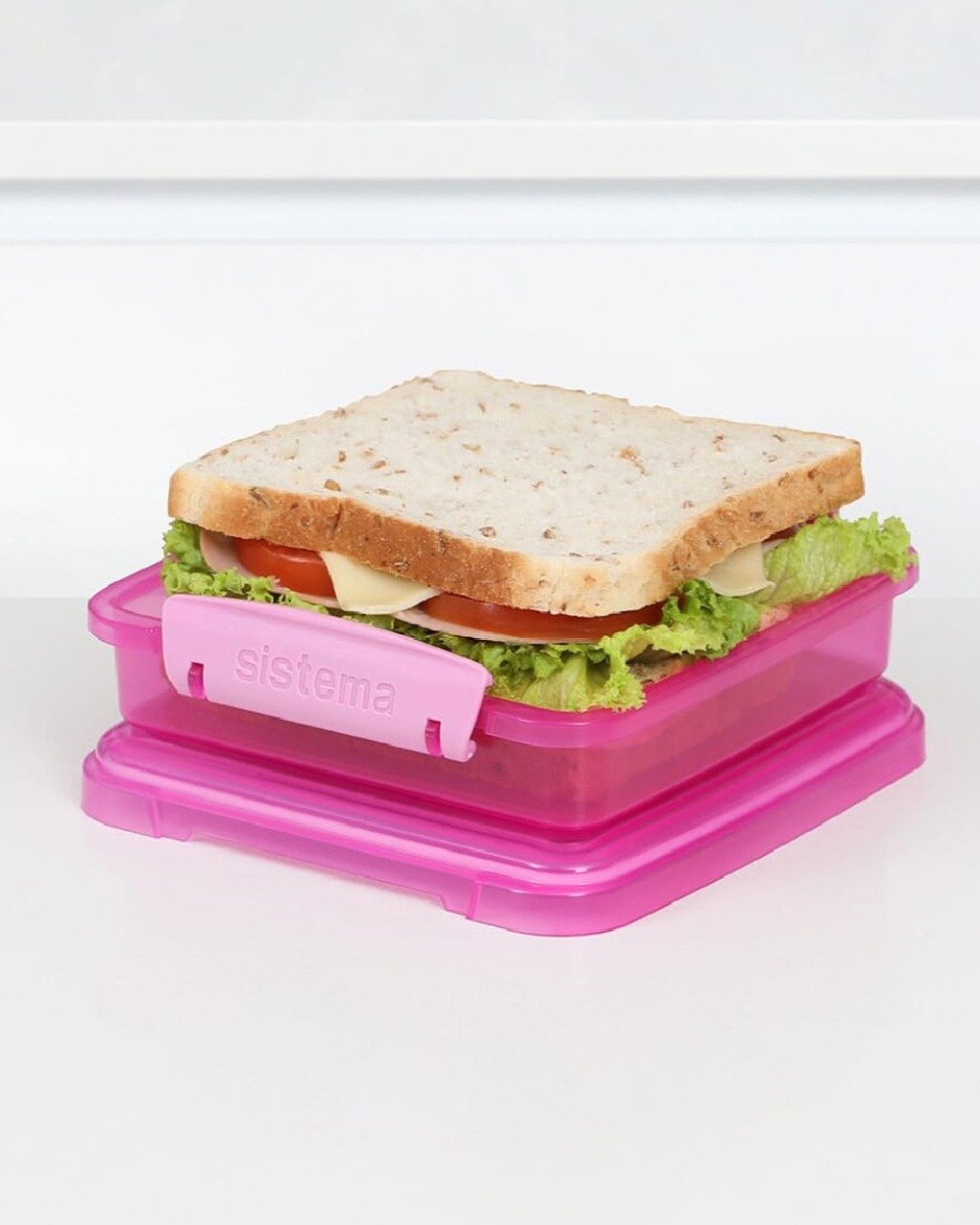 Sistema Sandwich Box 450ML Pink