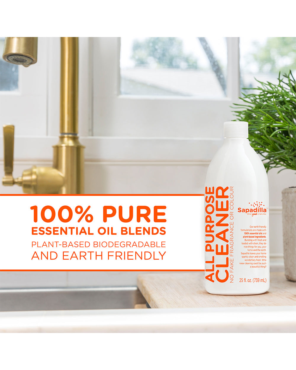 Sapadilla 25oz All Purpose Cleaner Grapefruit + Bergamot