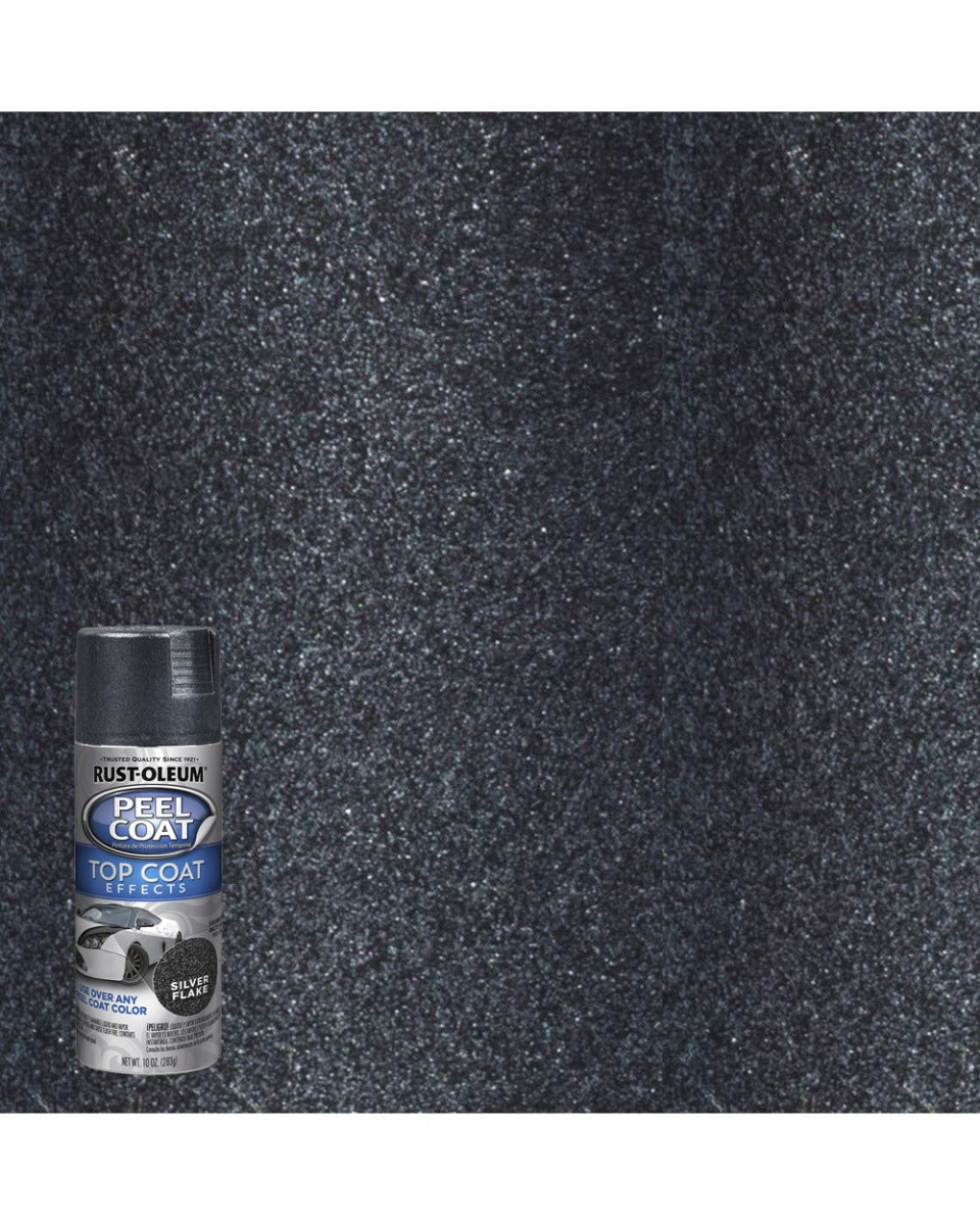 RustOleum Peel Coat Silver Flake 11Oz Metallic