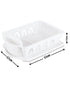 Sterilite 2 Piece White Ultra Sink Set